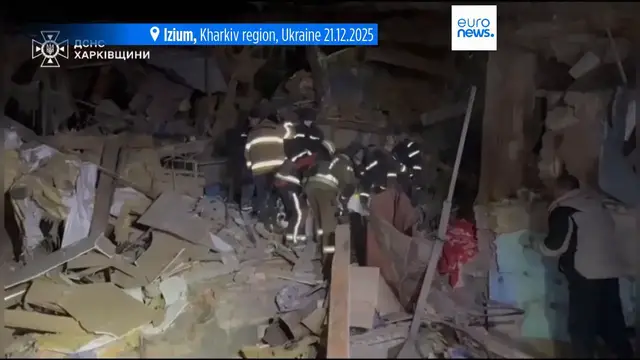 Video thumbnail for At least four people killed in Russian bombing across Ukraine in past 24 hours