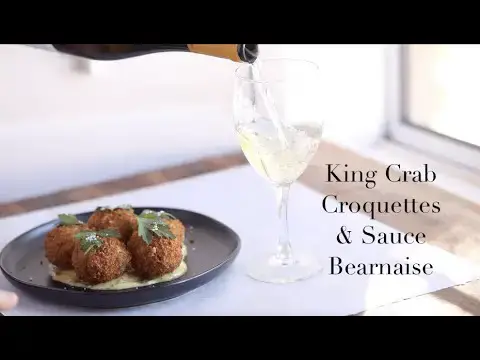 Video thumbnail for King Crab Croquettes & Sauce Bearnaise
