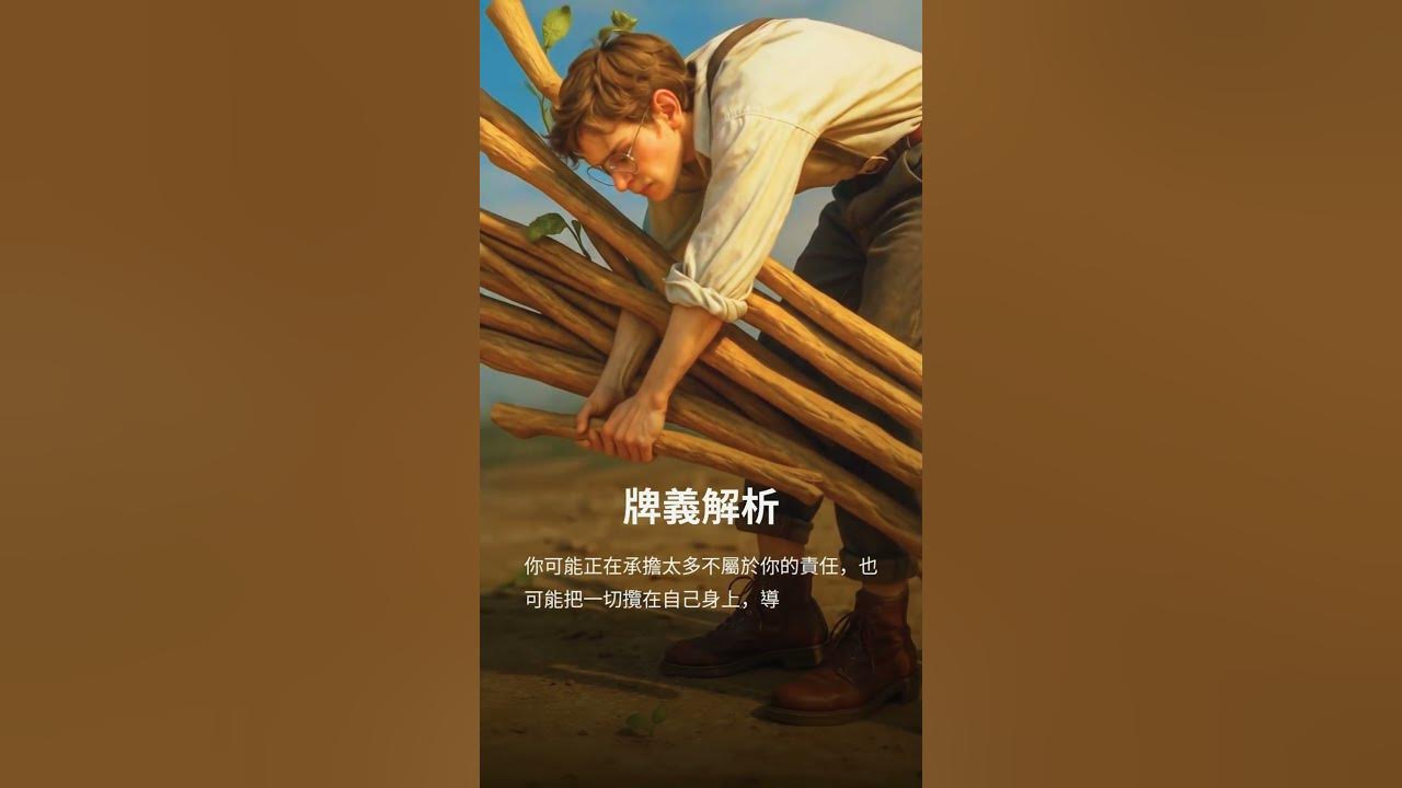 Video thumbnail for 【塔羅每日一占】留下真正重要的，輕裝上路，才走得遠 #家思宇塔羅 #感情 #深度自我覺察