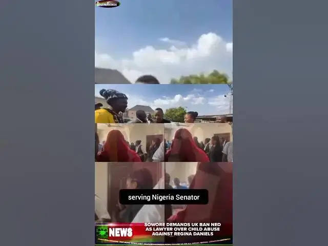 Video thumbnail for Sowore Demands UK Ban Ned As Lawyer Over Child Abuse Against Regina Daniels