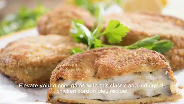 Video thumbnail for Chicken Cordon Bleu Recipe