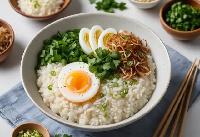 Video thumbnail for Creamy Rice Porridge Recipe