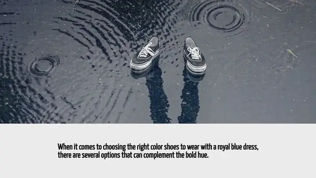 Video thumbnail for What Color Shoes To Wear With Royal Blue Dress