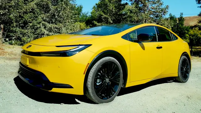 'Video thumbnail for Toyota Prius Plug-In Nightshade: Sporty Hybrid With a Dark Edge'