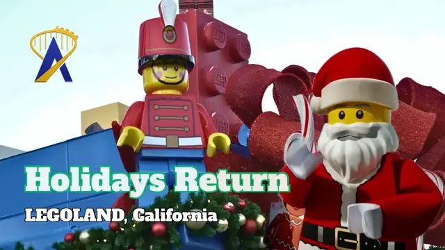 'Video thumbnail for Holidays at LEGOLAND California Return for 2025!'