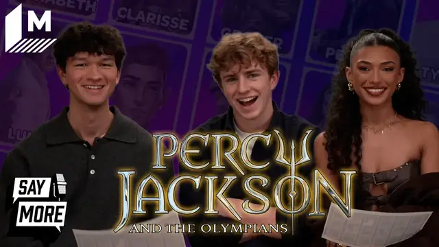 Video thumbnail for The 'Percy Jackson and the Olympians' cast drafts the ultimate capture-the-flag teams