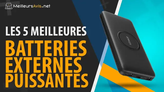 Video thumbnail for ⭐️ MEILLEURE BATTERIE EXTERNE PUISSANTE - Avis & Guide d'achat (Comparatif 2020)