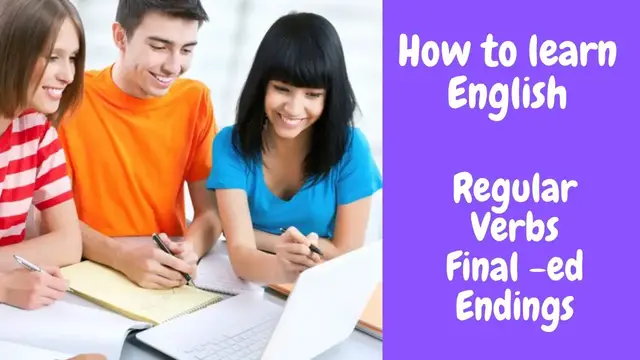 Video thumbnail for How to Learn English:  Final ed Endings