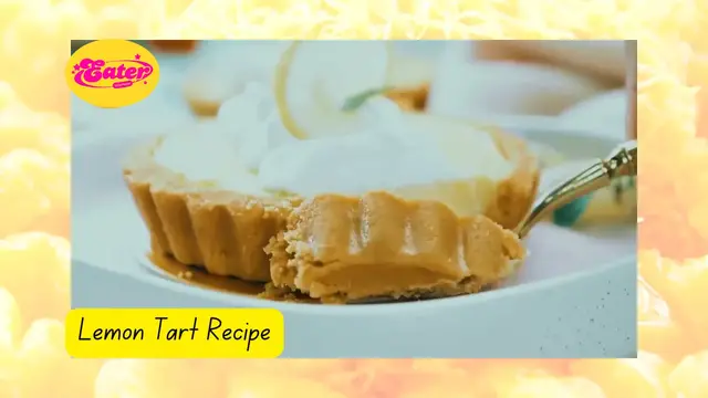 Video thumbnail for Delicious Lemon Tart Recipe