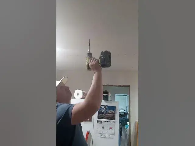 Video thumbnail for Remove Ceiling Buttons In Mobile Home #Shorts