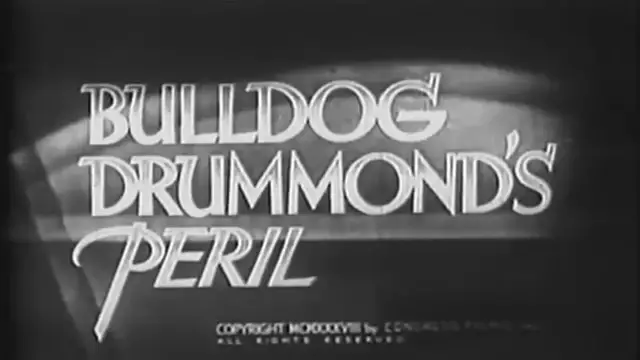 Video thumbnail for Bulldog Drummond's Peril (1938)
