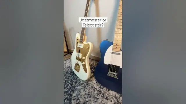 Video thumbnail for Jazzmaster vs Telecaster - Which One Would You Choose?