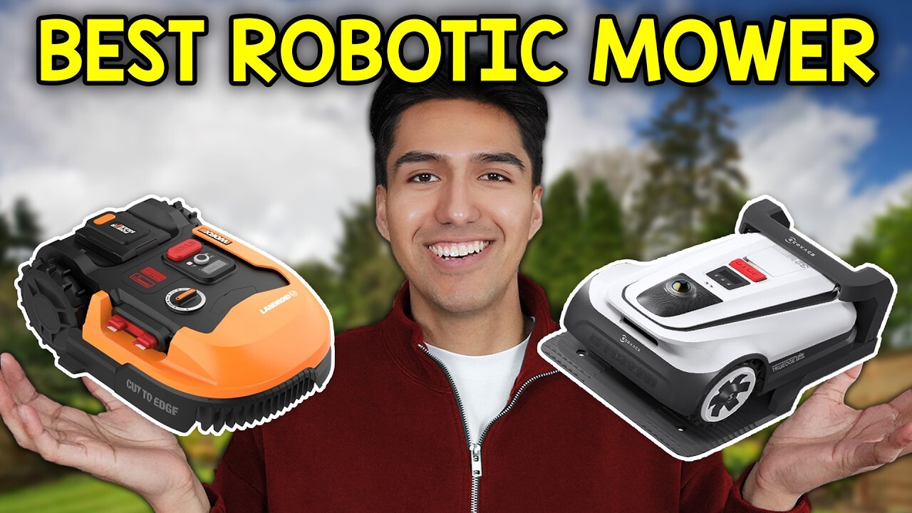 Video thumbnail for 8 Best Robotic Lawn Mowers That Will TAKE OVER in 2026