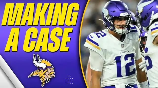 'Video thumbnail for a to z sports - minnesota vikings: max brosmer's impressive preseason finale'