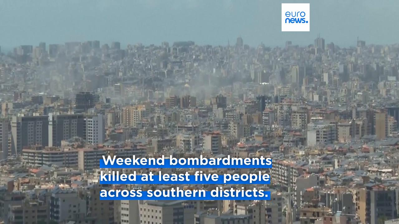 Video thumbnail for Iran warns of 'imminent' response as Israel strikes Beirut