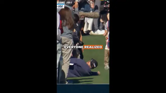 Video thumbnail for Sophie Cunningham’s Wild Tee Shot Sends Crowd Ducking as Caitlin Clark Trolls Her