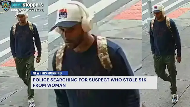 Video thumbnail for Man wanted for stealing bag containing $1K in The Bronx