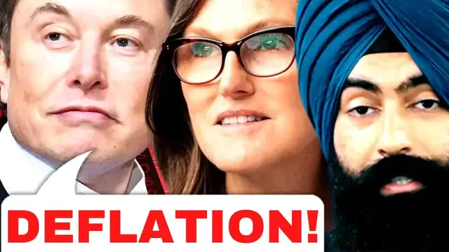 Video thumbnail for minority mindset: elon musk & cathie wood warn of deflation! what does this mean for interest rates & the fed?