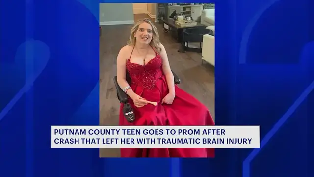Video thumbnail for Putnam County teen goes to prom after crash that left her with traumatic brain injury