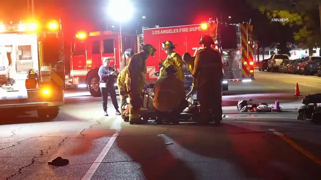 Video thumbnail for US, Los Angeles: Canoga Park Woman in Wheelchair Struck By Vehicle.