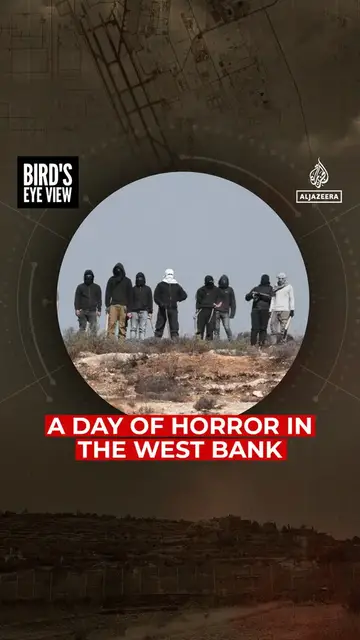 'Video thumbnail for A day of horror in the West Bank | Birds Eye View'