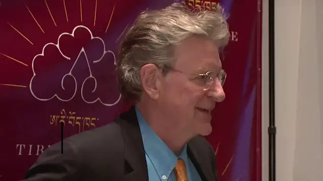 Video thumbnail for NEWS OF THE WEEK: Uma Thurman's father Robert Thurman dies.