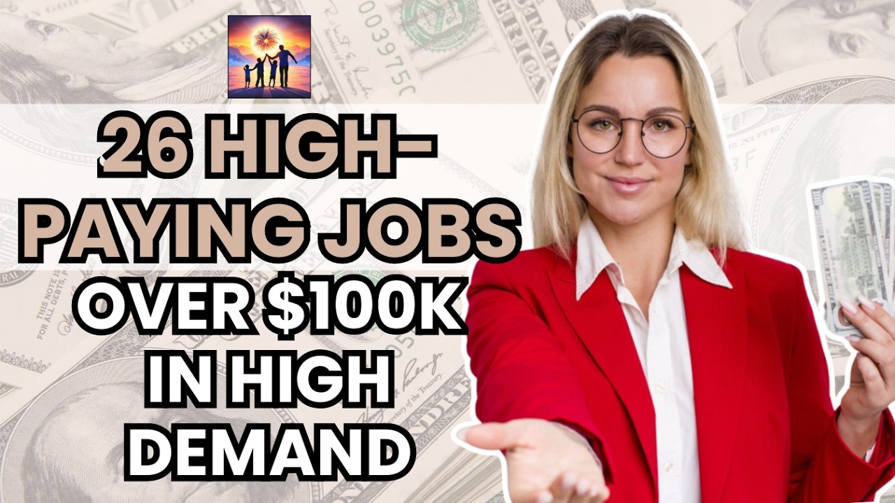 Video thumbnail for 26 High-Paying Jobs Over $100K in High Demand