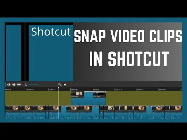 'Video thumbnail for How To Add Magnetic Snap On Videos In Shotcut Timeline'