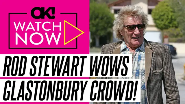 Video thumbnail for Rod Stewart, 80, Steals the Show With His Colorful Outfits as He Performs at Glastonbury: Photos