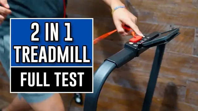 Video thumbnail for 2 in 1 Treadmill Folding Unboxing and Setup | Is It Actually Good