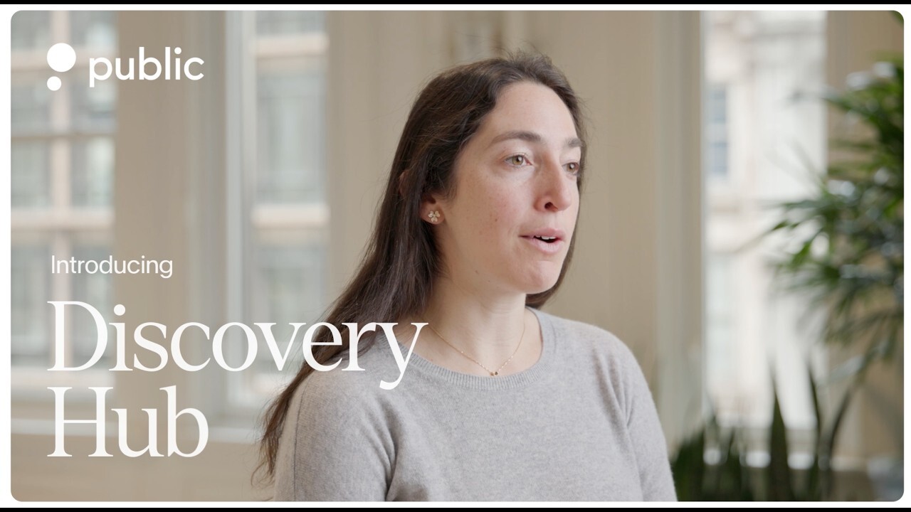 Video thumbnail for The Generated Assets Discovery Hub is now live on Public.