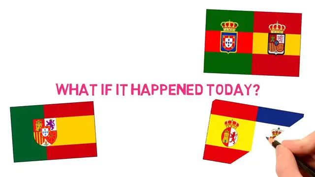 'Video thumbnail for What If Portugal and Spain Became a Single Country?'