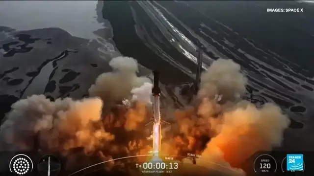 'Video thumbnail for Latest launch of SpaceX's Starship successfully deploys 8 dummy satellites'
