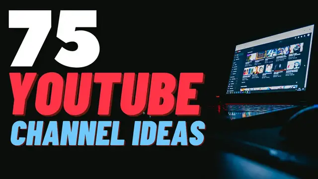 Video thumbnail for 75 YOUTUBE CHANNEL IDEAS (And How To Monetise Each One!)