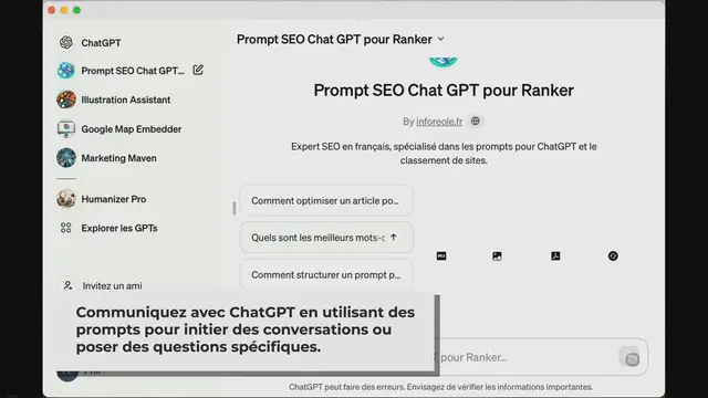 Video thumbnail for c'est quoi un prompt chatgpt