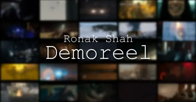 Video thumbnail for Ronak Shah VFX DEMOREEL 2026