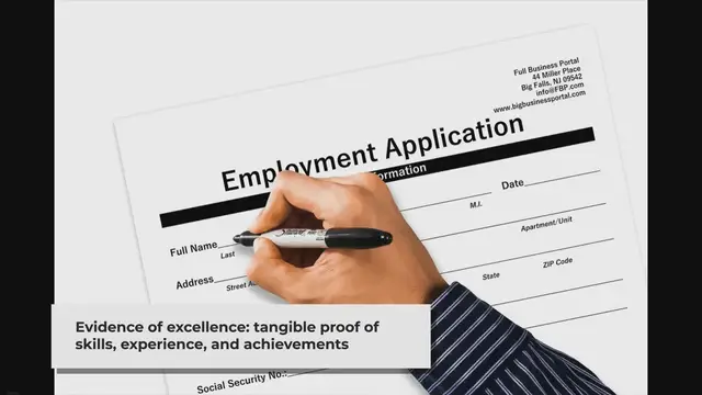 'Video thumbnail for What is Evidence of Excellence in Job Application: learn from the Best'