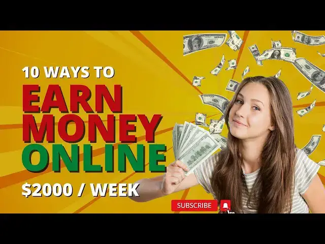 Video thumbnail for TEN WAYS TO EARN ONLINE