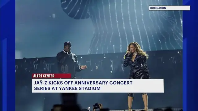 Video thumbnail for Recap as Jay-Z kicks off 3-night Yankee Stadium residency with star-studded celebration of 'Reasonable Doubt'