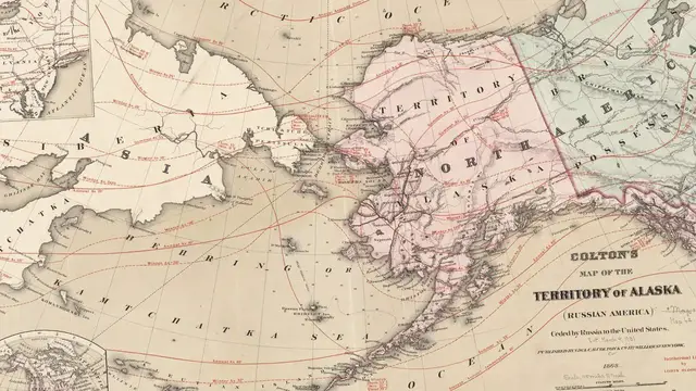 Video thumbnail for The history behind Alaska's unique panhandle and its borders with Canada