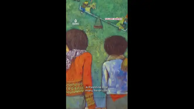 Video thumbnail for Palestinians mourn ‘Camel of Hardship’ artist Sliman Mansour