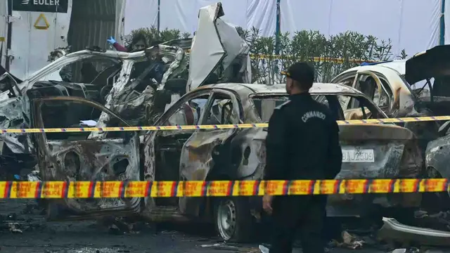 'Video thumbnail for Indian police invoke ‘antiterror’ law after Delhi Red Fort blast kills at least 12 people'