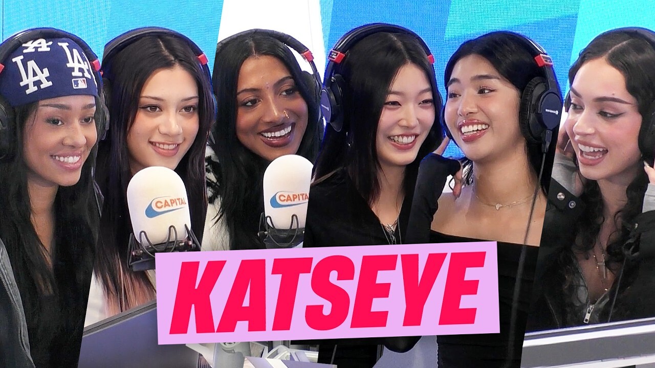 Video thumbnail for KATSEYE on their world tour plans, secret language and obsession with Miley Cyrus | Capital