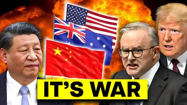 'Video thumbnail for business basics: us, australia, and china: will there be war over xi jinping's actions?'
