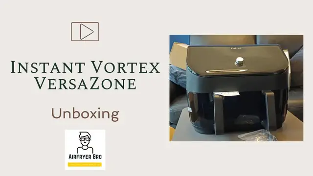 'Video thumbnail for Instant Vortex 9 Quart VersaZone Unboxing (9 Quart)'