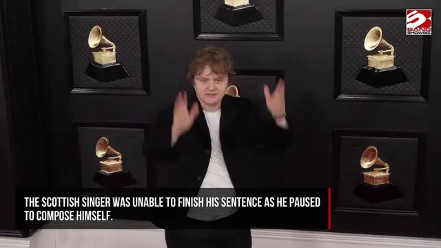 Video thumbnail for Lewis Capaldi was moved to tears at his BST Hyde Park show
