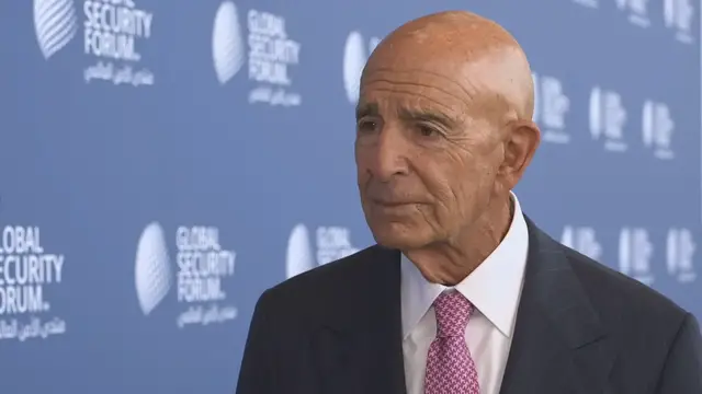 Video thumbnail for US envoy Tom Barrack says Washington is 'tending, not controlling' the Middle East