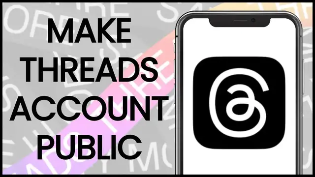 Video thumbnail for How to Make Your Threads Account Public | Threads App Guide