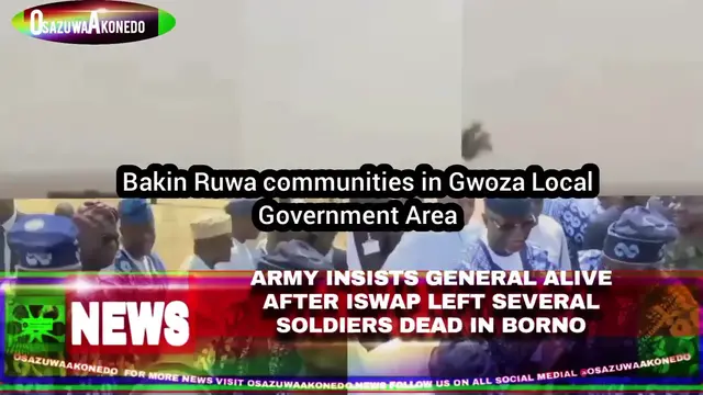 Video thumbnail for Army Insists General Alive After ISWAP Left Several Soldiers Dead In Borno