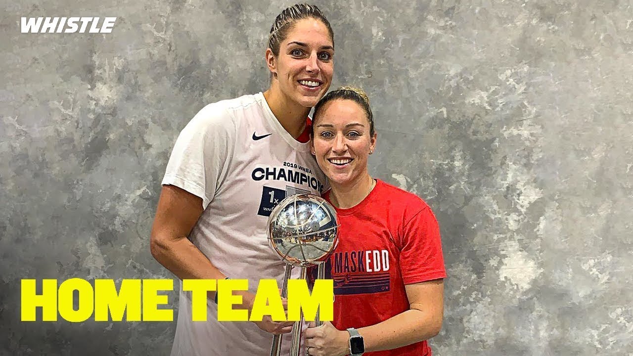 Video thumbnail for Elena Delle Donne vs. Her Wife In A POWER Couple Challenge!